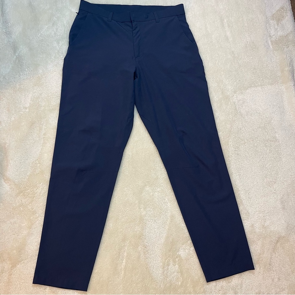 Fabletics The Only Pant Navy Blue Business-Casual Style Small Performance
